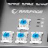 KEY-Rampage KB-R28 BLADE PLUS USB fekete billentyűzet HUN RGB 39071