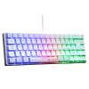 KEY-The G-Lab Gaming KEYZ HYDRO USB billentyűzet HU Feh&eacute;r RGB KEYZ-HYDROGEN-W/HU
