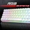KEY-Spirit of Gamer XPERT K200 White Világító Gamer Magyar USB billentyűzet CLA-XK200WH-HU