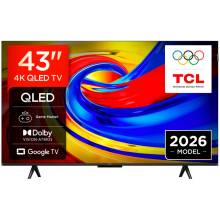 TCL 43P7L 43'' 4K HDR Dolby Vision, HDR10+ Built-in 2.4/5GHz Wi-Fi, MIMO DVB-C Pan EU 43P7L