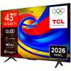 TCL 43P7L 43'' 4K HDR Dolby Vision, HDR10+ Built-in 2.4/5GHz Wi-Fi, MIMO DVB-C Pan EU 43P7L