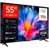 TCL 55P6L 55'' 4K UHD Built-in 2.4/5GHz Wi-Fi MIMO DVB-C Pan EU 55P6L