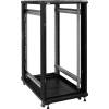 19" 27U 600x1000 álló rack szekrény; lapraszerelt; fekete RS2761