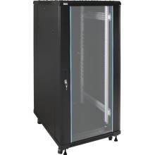 19" 27U 600x800 &aacute;ll&oacute; rack szekr&eacute;ny; lapraszerelt; fekete RS2768