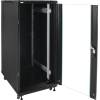 19" 27U 600x800 álló rack szekrény; lapraszerelt; fekete RS2768