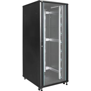 19" 42U 800x1000 álló rack szekrény; lapraszerelt; fekete RS4281 19" 42U 800x1000 álló rack szekrény; lapraszerelt; fekete RS4281
