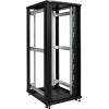 19" 42U 800x1000 &aacute;ll&oacute; rack szekr&eacute;ny; lapraszerelt; fekete RS4281