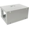 19" 4U 540x400 fali rack szekrény; készre szerelt; szürke; könnyített kialakítás RW454-G