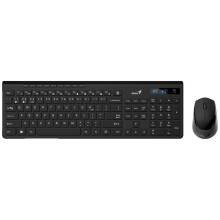 Genius SlimStar 8230 r&aacute;di&oacute;s fekete magyar billentyűzet+eg&eacute;r 31340015414