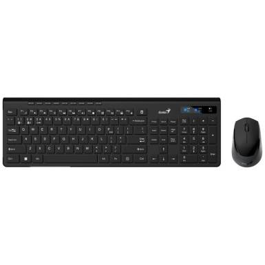 Genius SlimStar 8230 r&aacute;di&oacute;s fekete magyar billentyűzet+eg&eacute;r 31340015414