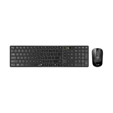 Genius SlimStar 8250 r&aacute;di&oacute;s fekete magyar billentyűzet+eg&eacute;r 31340020406