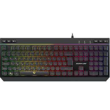 Silverline KB942 RGB gamer USB magyar billentyűzet SIKB942 Silverline KB942 RGB gamer USB magyar billentyűzet SIKB942