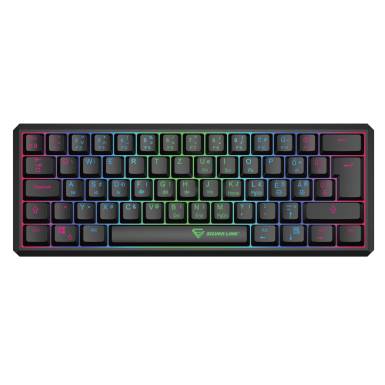 Silverline MK518 RGB mechanikus gamer USB magyar billentyűzet SIMK518