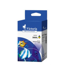 VICTORIA 300XL Tintapatron DeskJet D2560, F4224 nyomtatókhoz, VICTORIA színes, 440 oldal