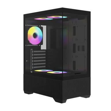 RaidMax I802 Air fekete h&aacute;z I802ABS