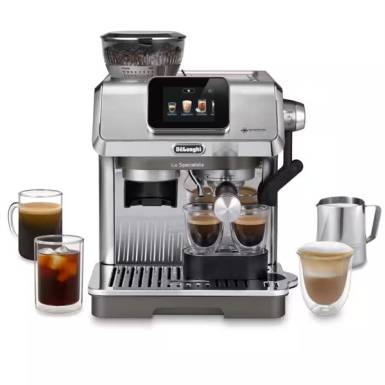 DELONGHI EC9455.M La Specialista Touch eszpresszó kávéfőző, tartály: 1,7 l, 1450W, Ezüst EC9455.M DELONGHI EC9455.M La Specialista Touch eszpresszó kávéfőző, tartály: 1,7 l, 1450W, Ezüst EC9455.M