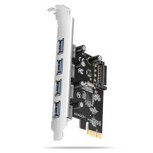 I/O kártya PCI-E 2.0 1x - 4xUSB 3.0 port Axagon PCEU-430RS PCEU-430RS I/O kártya PCI-E 2.0 1x - 4xUSB 3.0 port Axagon PCEU-430RS PCEU-430RS