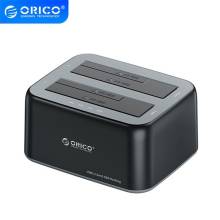 HDD dokkol&oacute; 2,5"-3,5"SATA/USB 3.2 Orico 6829C3-V1-EU-BK-BP 6829C3-V1-EU-BK-BP