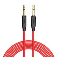 Audi&oacute; k&aacute;bel 3.5mm jack - 3.5mm jack Hoco UPA11 piros 079309 HC079309