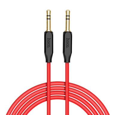 Audió kábel 3.5mm jack - 3.5mm jack Hoco UPA11 piros 079309 HC079309 Audió kábel 3.5mm jack - 3.5mm jack Hoco UPA11 piros 079309 HC079309