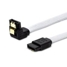 SATA adatkábel 30cm 1x90°-os Savio GAK-03 fehér GAK-03 SATA adatkábel 30cm 1x90°-os Savio GAK-03 fehér GAK-03