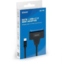 USB - SATA 2,5" adapter Savio USB-C 3.1 AK-69 AK-69 USB - SATA 2,5" adapter Savio USB-C 3.1 AK-69 AK-69
