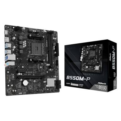 ASRock B550M-P 90-MXBV10-A0UAYZ ASRock B550M-P 90-MXBV10-A0UAYZ