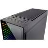 Inter-Tech X-908 Infini2 RGB Tempered Glass Black 88881240