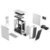 Fractal Design Meshify 2 Compact RGB Tempered Glass Tint Clear White FD-C-MES2C-08