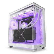 NZXT H6 Flow RGB (2023) Tempered Glass Matte White CC-H61FW-R1 NZXT H6 Flow RGB (2023) Tempered Glass Matte White CC-H61FW-R1