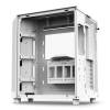 NZXT H6 Flow RGB (2023) Tempered Glass Matte White CC-H61FW-R1