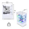 Spirit Of Gamer Spectra Arctic Window White 8302RAW