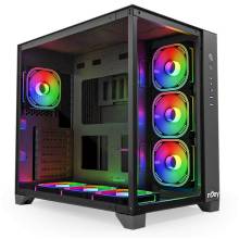 Njoy Aura Tempered Glass Black CSMD-A000TAU-BL01B Njoy Aura Tempered Glass Black CSMD-A000TAU-BL01B