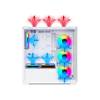 Spirit Of Gamer Spark RGB Tempered Glass Arctic 8305RAW