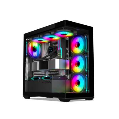 Spirit Of Gamer Spark RGB Tempered Glass Dark 8305RA Spirit Of Gamer Spark RGB Tempered Glass Dark 8305RA