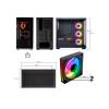 Spirit Of Gamer Spark RGB Tempered Glass Dark 8305RA
