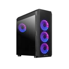 Chieftec Scorpion 4 Tempered Glass Black GL-04B-UC-OP Chieftec Scorpion 4 Tempered Glass Black GL-04B-UC-OP