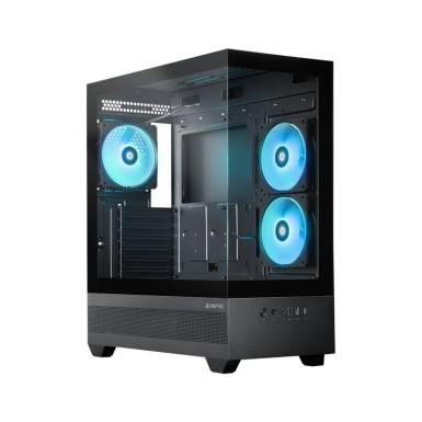 Chieftec Vista Tempered Glass Black GT-01B-OP Chieftec Vista Tempered Glass Black GT-01B-OP