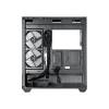 Chieftec Vista Tempered Glass Black GT-01B-OP