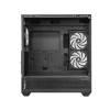 Chieftec Vista Tempered Glass Black GT-01B-OP