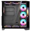 Rampage NOVA RGB Tempered Glass Black 42671