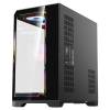 Rampage NOVA RGB Tempered Glass Black 42671
