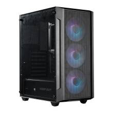 Keep Out XC-200 MESH RGB Tempered Glass Black XC-200 MESH