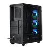 Keep Out XC-200 MESH RGB Tempered Glass Black XC-200 MESH