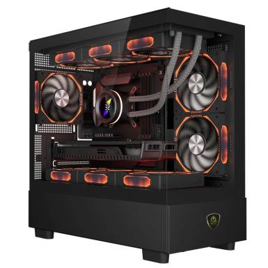 Keep Out XC-301 GLASS RGB Tempered Glass Black XC-301 GLASS Keep Out XC-301 GLASS RGB Tempered Glass Black XC-301 GLASS