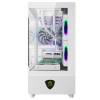 Keep Out XC-301W GLASS RGB Tempered Glass Black XC-301W GLASS