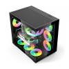 Keep Out XC-800 PRO RGB Tempered Glass Black XC-800 PRO