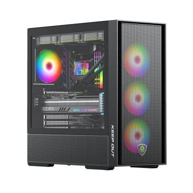Keep Out XC-805 MESH Tempered Glass Black XC-805 MESH Keep Out XC-805 MESH Tempered Glass Black XC-805 MESH