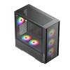 Keep Out XC-805 MESH Tempered Glass Black XC-805 MESH