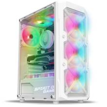 Spirit Of Gamer Rebel XT Tempered Glass White 8502RAW